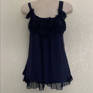 Charlotte Russe Bow Tanktop
